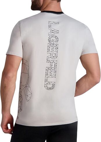 Karl Lagerfeld Paris Men's Graphic Logo Print Crew Neck in Saudi Arabia
