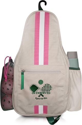 Pickleball bag, Women's pickleball bag, fits a full pickleball set, best pickleball accessories, holds pickleball paddles set of 4 in Saudi Arabia