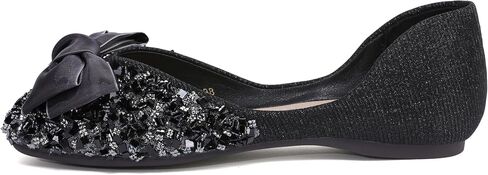 Women's Pointed Rhinestone Flat Shoes Glitter Flowers Wedding Comfortable Dress Shoes in Saudi Arabia