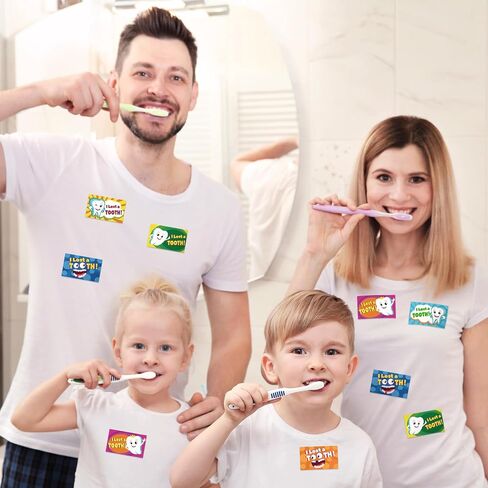 60 Pcs I Lost a Tooth Stickers Lost Tooth Stickers Dental Stickers Tooth Fairy Stickers Tooth Stickers for Boys and Girls Tooth Fairy Box Decor in Kuwait