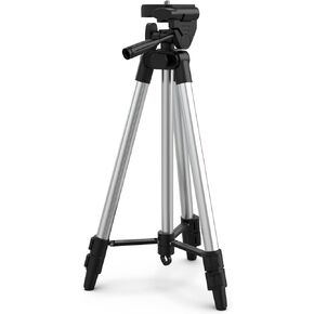 Tripod for Laser Level, 51" Lightweight Portable Camera Tripod, Compact Camera Stand Tripod for Phone, Maximum Load 1KG, Storage Length 17.7", with Storage Bag in Saudi Arabia