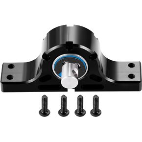 RCHUBAM RC Extend Driveshaft Axle Connector Aluminum Splitter Bridge Connector Replacement Parts for 1/14 Tamiya Trailer Tractor Truck RC Crawler Car