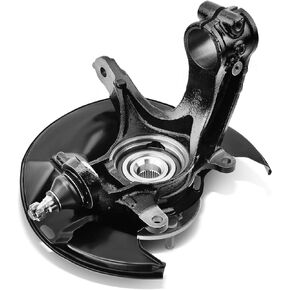 A-Premium Front Steering Knuckle & Wheel Bearing Hub Assembly Compatible with Honda Accord Touring 2016-2017 V6 3.5L, Left Driver Side, Replaces 51215T2AK01, 45255T6LH00