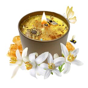 Oshun Spiritual Offering Spell Products for Love, Wealth, Fertility and Marriage (Candle Small 4 oz)