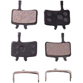 Bike Brake Pads,Semi-Metallic Bicycle Disc Brake Pads for SRAM BB7, 2 Pairs, Black, Normal size