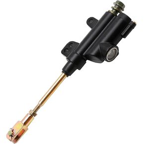 Rear Brake Master Cylinder Replacement for Sunl Pitster SSR 110 125 140cc Dirt Pit Bike, ATV Brake Master Cylinder, Black