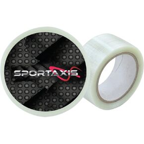 SPORTAXIS Cricket Bat Tape Roll - Enhance Performance and Stroke Precision with Anti-Crack, Waterproof, and Repair Features - 2 inches Width, 20 Meters (Pack of 1)