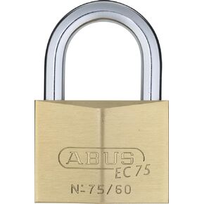 ABUS 75/60 Brass Padlock Keyed Different