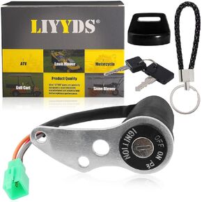 Ignition Key Switch Compatible with Suzuki DRZ400 DRZ400E DR-Z400 DR-Z400 SM 37110-29F00