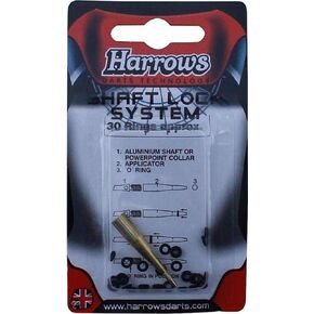 Harrows Shaft Lock System with O-Rings, Gold