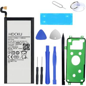 Battery Replacement Kit for Samsung Galaxy S7 Edge Battery for S7 Edge G935 EB-BG935ABE with Repair Tools and Instructions
