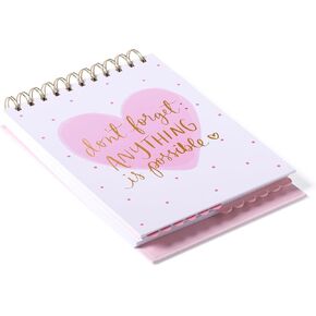 Eccolo Lined Top Spiral Notebook, To Do List Pad with Exposed Divider Tabs (200 Pages), "Oh! Good Idea" A5 Notepad Ideal for Note Taking in School, College or Work (Light Blue, 6x8.5 Inches) in Kuwait