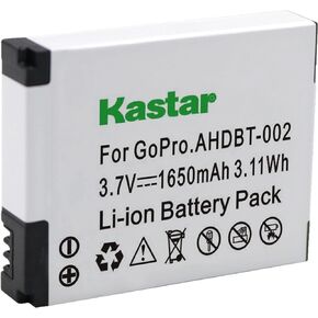 Kastar AHDBT-002 Battery (1-Pack) Replacement for GoPro AHDBT-001, AHDBT-002, GoPro HD HERO1, HERO2, GoPro Original HD Hero Cameras