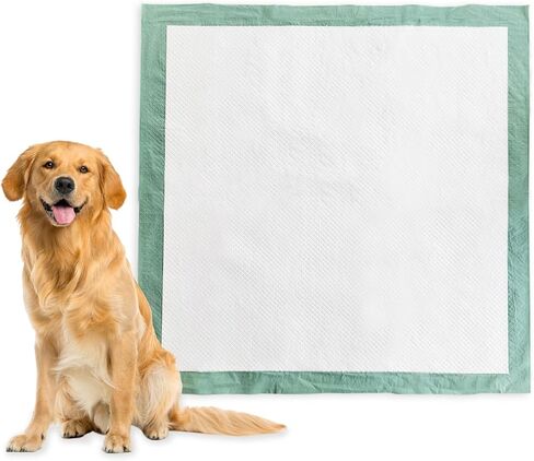 6 Layers XXXL Puppy Pad 36"x36" Pack 100+5 free. Pee Pads for Dogs. Dog Pads. Pee Pads.Dog pee pads.Wee wee pads for dogs.Dog pee pads extra large.Potty pads for dogs.Puppy pee pads.Training Pads Dogs in Saudi Arabia