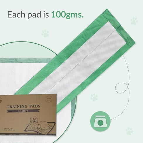 6 Layers XXXL Puppy Pad 36"x36" Pack 100+5 free. Pee Pads for Dogs. Dog Pads. Pee Pads.Dog pee pads.Wee wee pads for dogs.Dog pee pads extra large.Potty pads for dogs.Puppy pee pads.Training Pads Dogs in Saudi Arabia