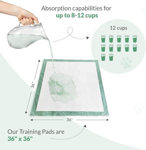 6 Layers XXXL Puppy Pad 36"x36" Pack 100+5 free. Pee Pads for Dogs. Dog Pads. Pee Pads.Dog pee pads.Wee wee pads for dogs.Dog pee pads extra large.Potty pads for dogs.Puppy pee pads.Training Pads Dogs in Saudi Arabia