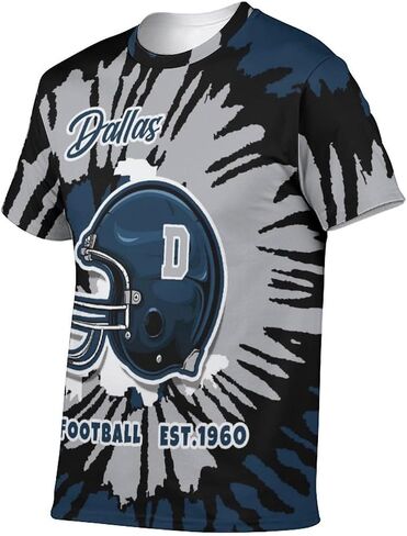 Adult Short Sleeve Crewneck T Shirts - Football Fan Tee for Men and Women (S-XL) in Saudi Arabia