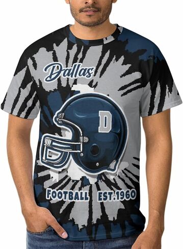 Adult Short Sleeve Crewneck T Shirts - Football Fan Tee for Men and Women (S-XL) in Saudi Arabia