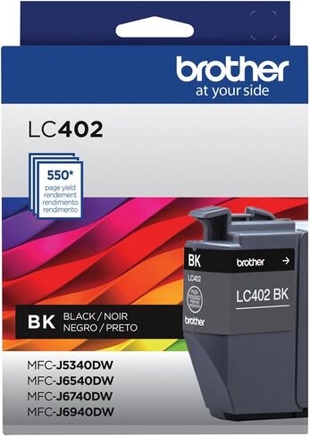 Brother Genuine LC402BK Standard Yield Black Ink Cartridge in Saudi Arabia