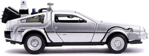 Jada Toys Back to The Future Part II 1:32 Time Machine Die-cast Car, Toys for Kids and Adults in Saudi Arabia
