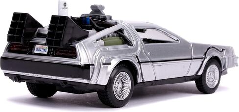 Jada Toys Back to The Future Part II 1:32 Time Machine Die-cast Car, Toys for Kids and Adults in Saudi Arabia