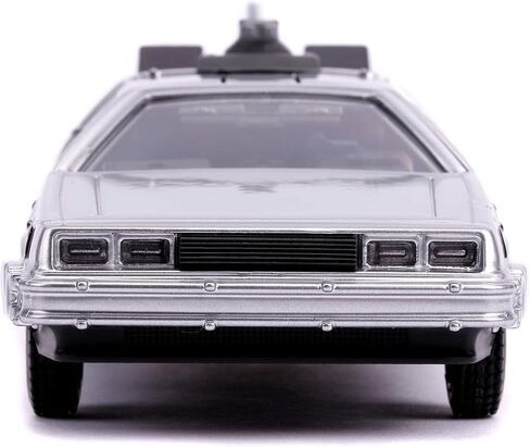 Jada Toys Back to The Future Part II 1:32 Time Machine Die-cast Car, Toys for Kids and Adults in Saudi Arabia