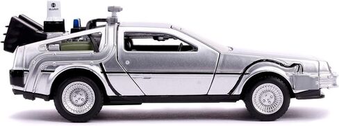 Jada Toys Back to The Future Part II 1:32 Time Machine Die-cast Car, Toys for Kids and Adults in Saudi Arabia