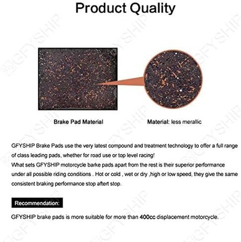 KYN لهوندا CMX 300 500 المتمردين ABS/غير ABS 2018 2019 CMX300 CMX500 دراجة نارية الجبهة الخلفية الفرامل القرص العضوي in Kuwait