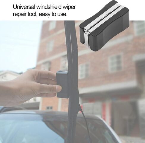 Wiper Blade Repair Tool丨 Qiilu Windshield Wiper Trimmer 丨Windshield Wiper Blades Regroover Cutter Restorer with Storage Bag Auto Repair Tool auto repair tool in Saudi Arabia