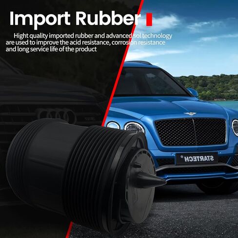 حقيبة زنبركية للتعليق الهوائي الخلفي الأيمن من VIGOR متوافقة مع سيارة Audi Q7 وBentley Bentayga موديل 2015-2022، رقم OEM 4M0616002AA، 4M0616002P، 4M0616002AC in Kuwait