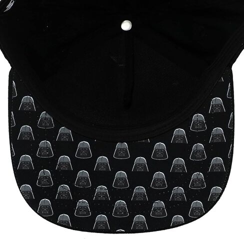 Bioworld Star Wars Darth Vader Character Printed Crown Youth Black Snapback Cap in Saudi Arabia
