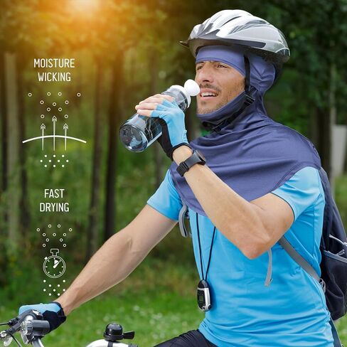 Balaclava Face Mask Men Women for Motorcycle Summer UV Sun Protection in Saudi Arabia