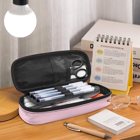 Axolotl Pencil Pouch for Kids Pink Pencil Case with Big Capacity Pencil Box for Girls High Capacity Bag Pouch Holder Zipper Pencil Bag in Saudi Arabia