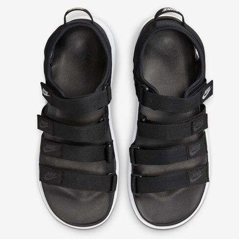 Nike Icon Classic Women's Sandals (DH0224-001,BLACK/WHITE-WHITE) Size 12 in Saudi Arabia