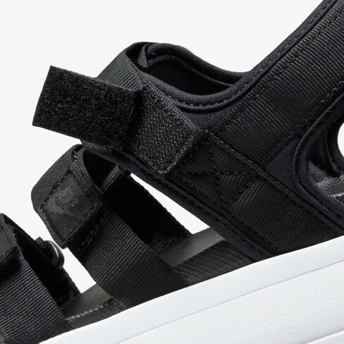 Nike Icon Classic Women's Sandals (DH0224-001,BLACK/WHITE-WHITE) Size 12 in Saudi Arabia