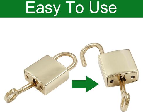 قفل صغير مع مفتاح، قفل أمتعة صغير، قفل صغير مع مفاتيح، قفل مذكرات معدني، قفل برونزي، قفل عتيق، قفل عتيق لصندوق المجوهرات، صندوق تخزين (بندقية سوداء، 4 قطع) in Kuwait