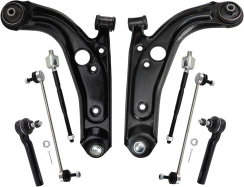 TRQ Front Steering & Suspension Kit Compatible with 2012-2017 Fiat 500 in Saudi Arabia