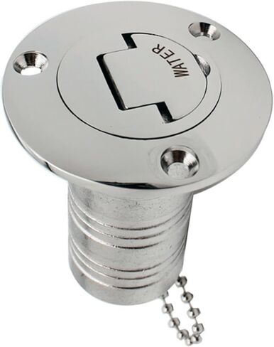 1 Pack Marine Hardware 316 Stainless Steel 1.5"( 38mm )Deck Filler/ Fill Keyless Cap Boat Accessories Yacht (Type: Diesel, 38mm 1.5inch) in Saudi Arabia