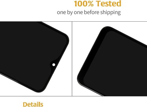 شاشة A50 A505 OLED LCD + إطار لهاتف Samsung Galaxy A50 2019 A505F A505W A505U1 A505G/DS 6.4 بوصة شاشة LCD بديلة لمجموعة رقمنة اللمس (أسود) in Kuwait
