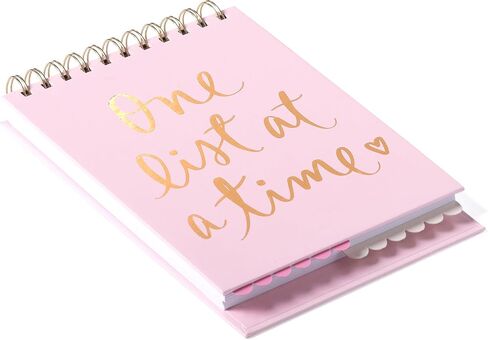 Eccolo Lined Top Spiral Notebook, To Do List Pad with Exposed Divider Tabs (200 Pages), "Oh! Good Idea" A5 Notepad Ideal for Note Taking in School, College or Work (Light Blue, 6x8.5 Inches) in Saudi Arabia