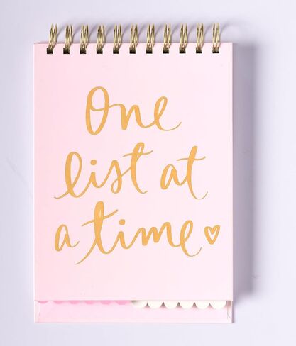 Eccolo Lined Top Spiral Notebook, To Do List Pad with Exposed Divider Tabs (200 Pages), "Oh! Good Idea" A5 Notepad Ideal for Note Taking in School, College or Work (Light Blue, 6x8.5 Inches) in Saudi Arabia