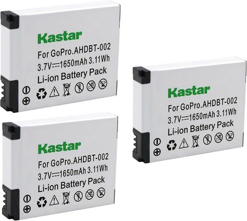Kastar AHDBT-002 Battery (1-Pack) Replacement for GoPro AHDBT-001, AHDBT-002, GoPro HD HERO1, HERO2, GoPro Original HD Hero Cameras in Saudi Arabia