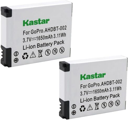 Kastar AHDBT-002 Battery (1-Pack) Replacement for GoPro AHDBT-001, AHDBT-002, GoPro HD HERO1, HERO2, GoPro Original HD Hero Cameras in Saudi Arabia