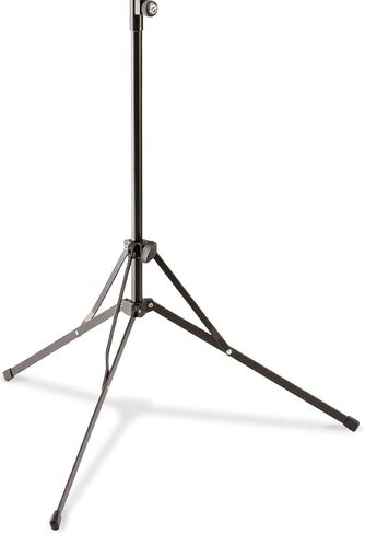 K&M - Konig & Meyer 10052.000.55 حامل موسيقى طويل القامة بحد أقصى قابل للتعديل 59 بوصة - مكتب كبير - قوي - سهل الطي - صغير الحجم - درجة احترافية للموسيقيين الدائمين - صناعة ألمانية - أسود in Kuwait