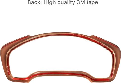 AntBooBoo for CRV Dashboard Instrument Dial Frame Trim Cover Panel for Honda CR-V 2022 2021 2020 2019 2018 2017 Interior Peach Wood Grain Decoration Moulding Accessories… in Saudi Arabia