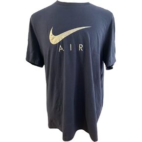 Nike Mens Air Tee Blue/Silver XL