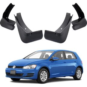 Car Mudguard Fender Mud Flaps Splash Guards Compatible with VW Golf 2015-2020 16 17 18 19 MK7