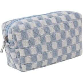 XPONNI Small Cosmetic Bag Cute Makeup Bag Y2k Accessories Aesthetic Make Up Bag Y2k Purse Cosmetic Bag for Purse