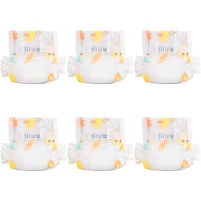 Reborn Baby Doll Diapers 6 Pcs Underwear Clothes Accessories for 17-22 Inch Reborn Baby Doll Clothing Yellow Duck Doll Diapers