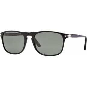 Persol PO3059S Square Sunglasses for Men + BUNDLE With Designer iWear Eyewear Kit